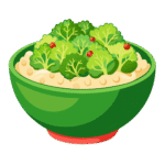 Menu risotto vector